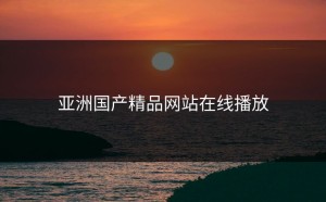 亚洲国产精品网站在线播放