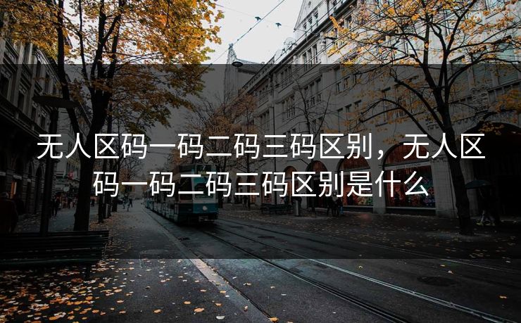 无人区码一码二码三码区别，无人区码一码二码三码区别是什么